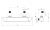 DEANTE Bateria prysznicowa ARNIKA NERO BQA_N40M